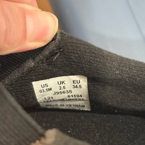 Merrell Boy’s Gunsmoke brown Jungle Moc Shoes - Picture 3 of 3